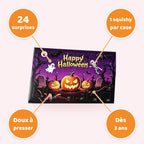 Caractéristiques – calendrier Halloween squishies surprise