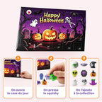 Comment ça marche – calendrier Halloween squishies surprise