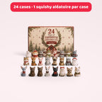 Calendrier de l'Avent animaux ferme et chats – 1 squishy aléatoire par case