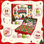 Caractéristiques – calendrier de l'Avent Mystery Dumpling, 24 squishies raviolis
