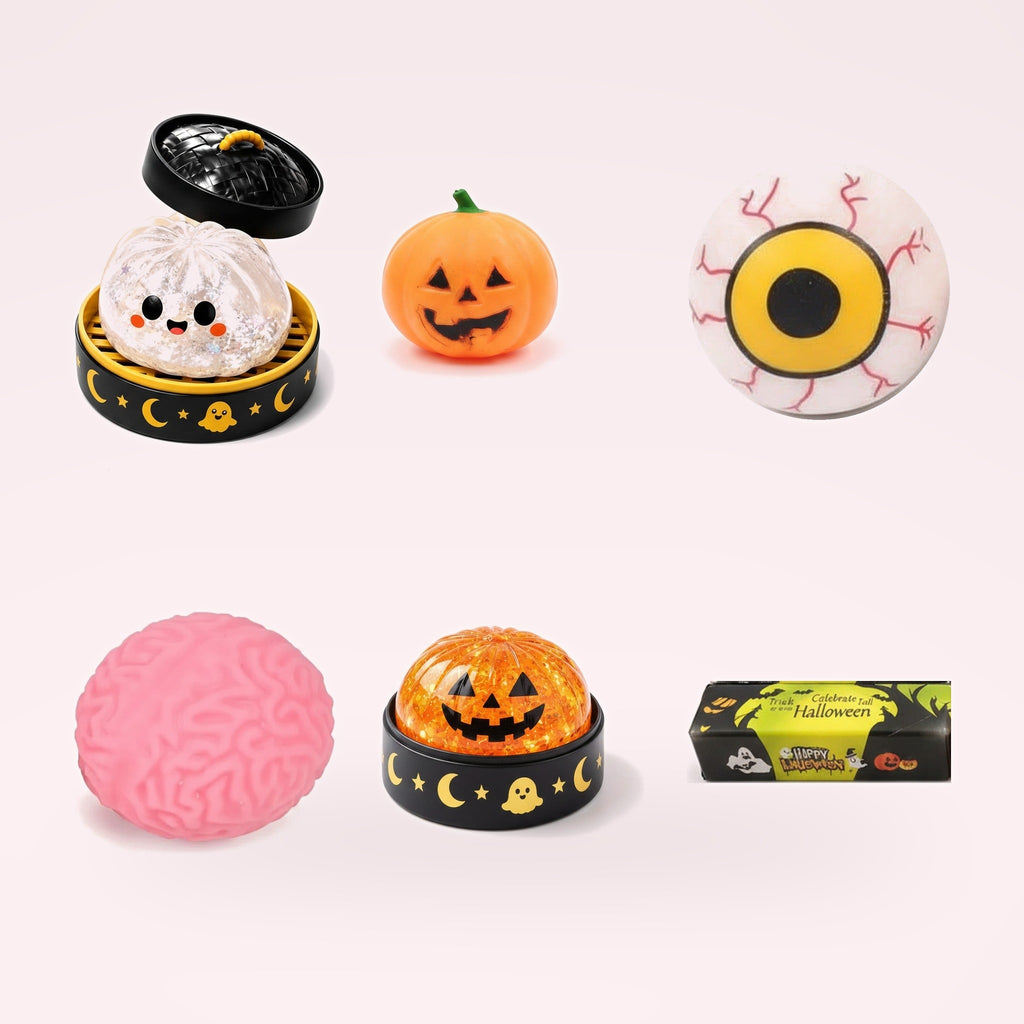 Pack Halloween 6 squishies