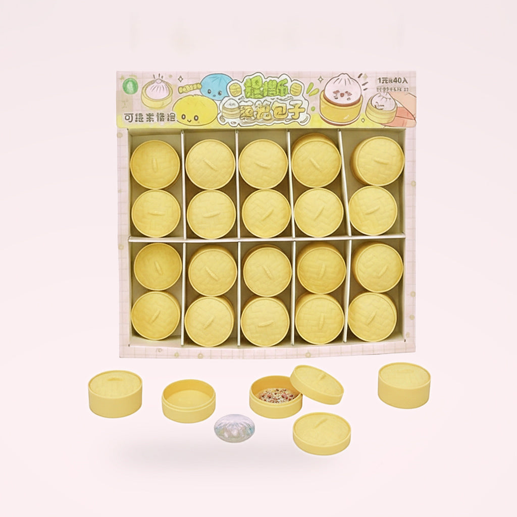 Set squishies raviolis et petits pains vapeur – photo studio