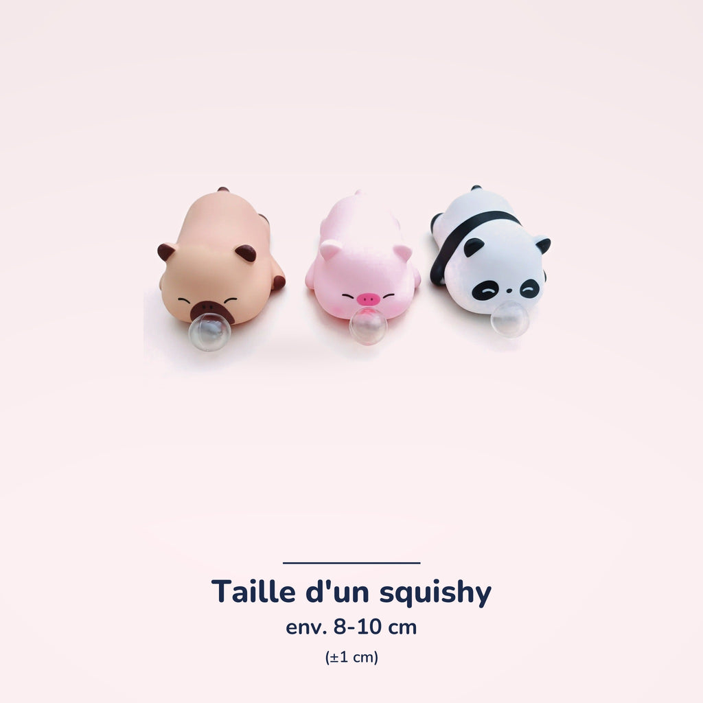 Squishies Panda & Cochon slow rising – dimensions