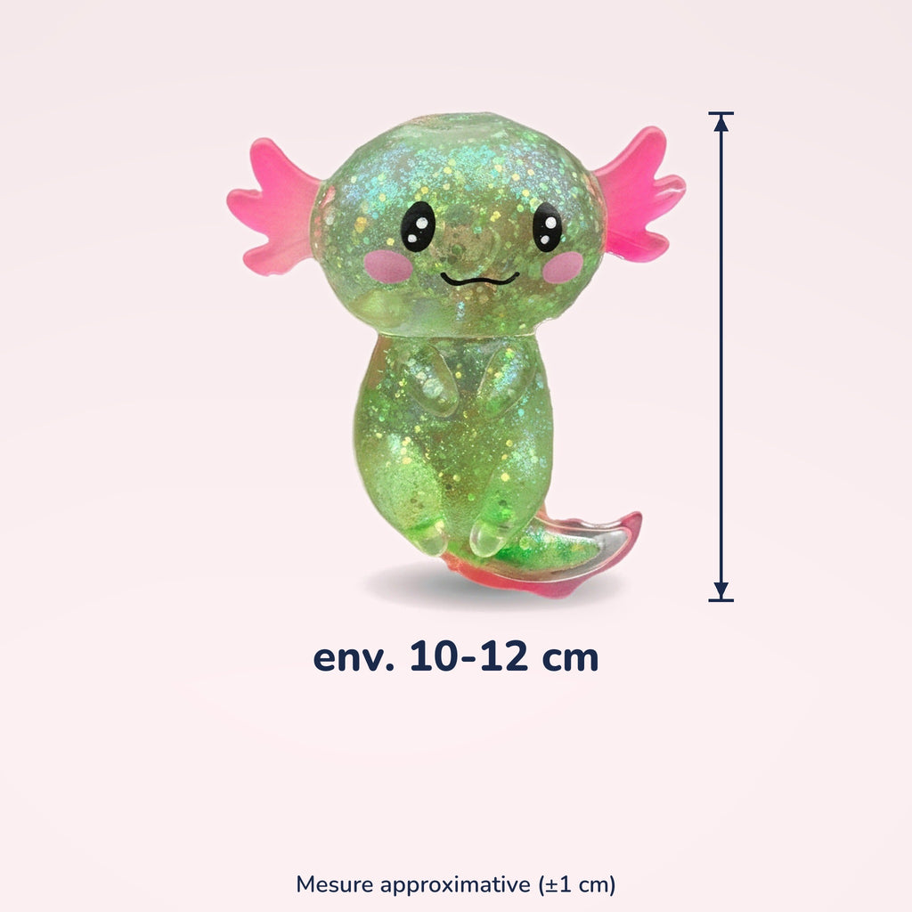 Squishy Axolotl extensible – dimensions
