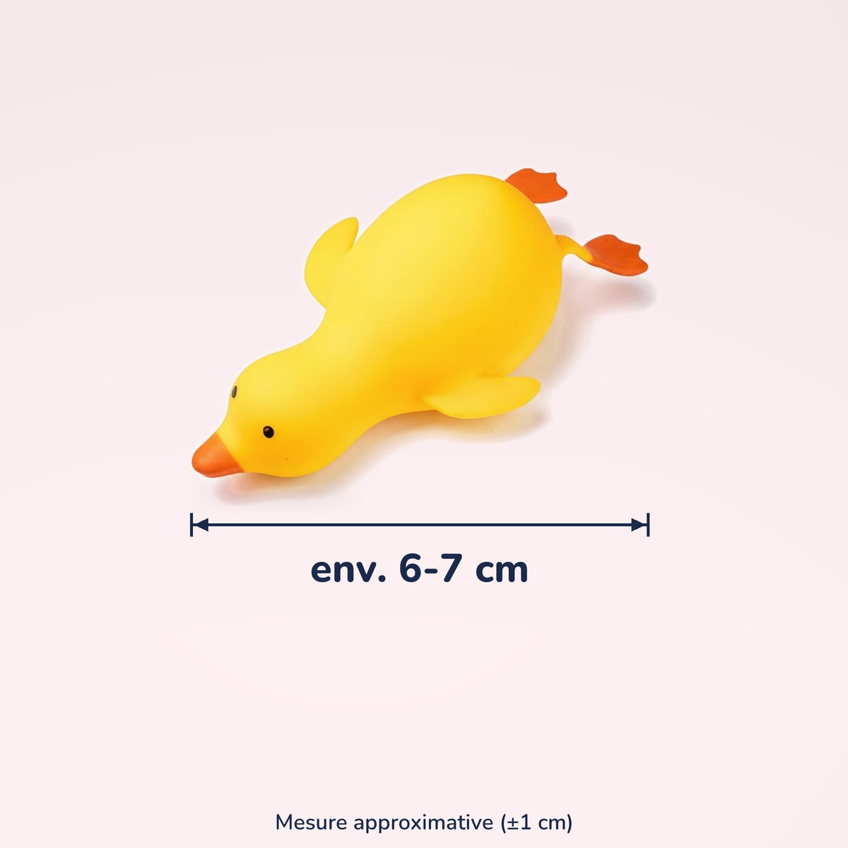 Squishy Canard mignon – dimensions