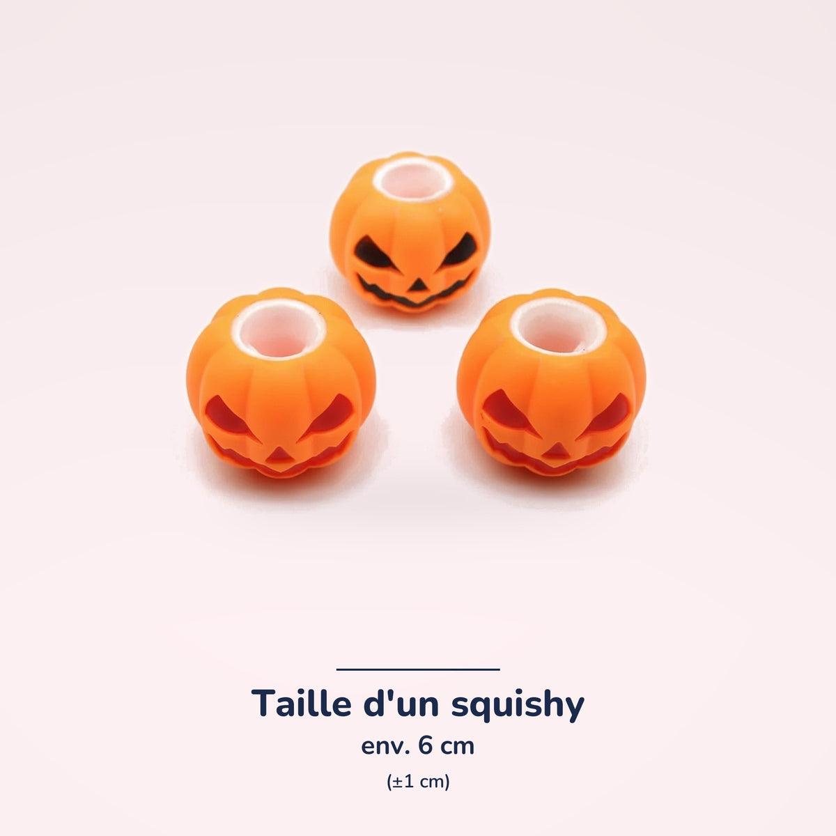 Squishy Citrouille souriante – dimensions