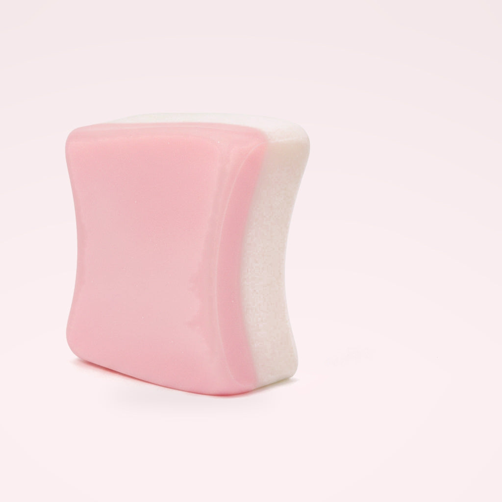 Squishy Gâteau de riz rose double face