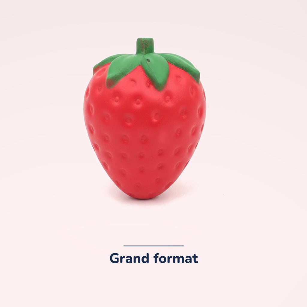 Squishy Géant Fraise slow rising – dimensions