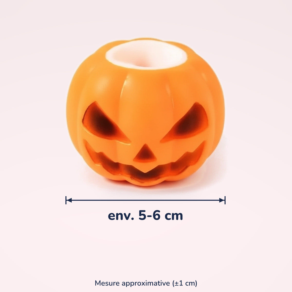 Squishy Halloween surprise – citrouille, fantôme ou tasse – dimensions