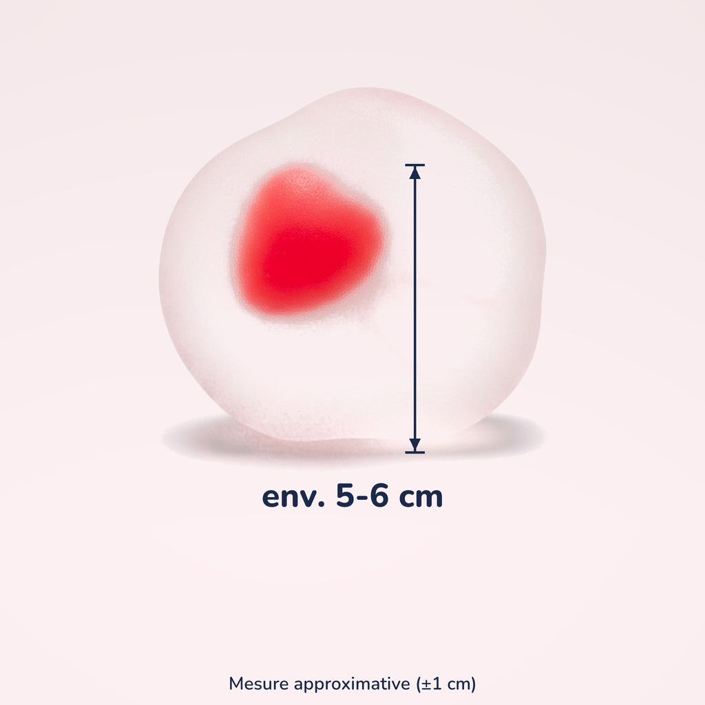 Squishy Mochi à la fraise – dimensions