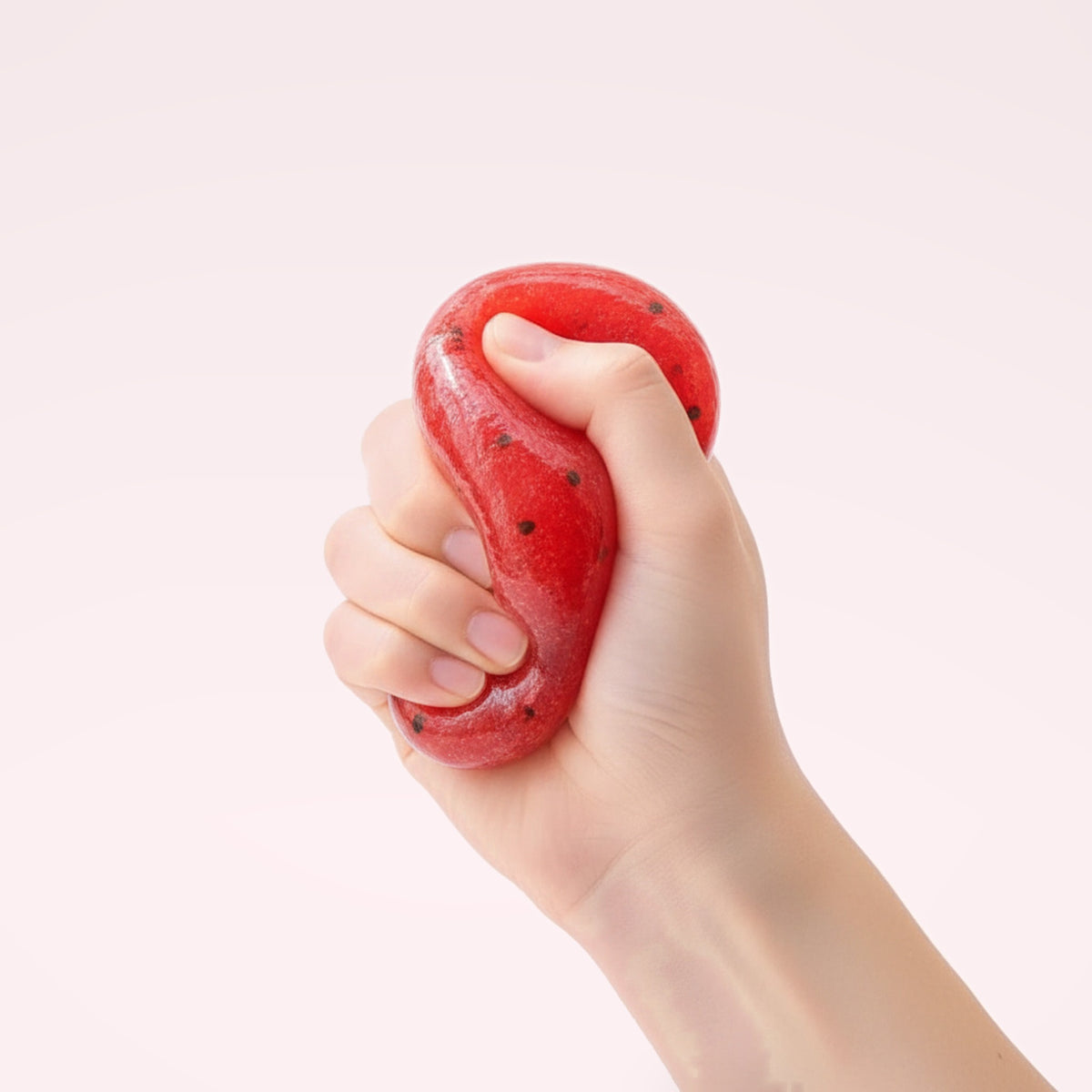 Squishy Pastèque réaliste – en main