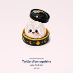 Squishy Ravioli d'Halloween brillant – dimensions