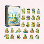 Calendrier de l'Avent squishies petites tortues de plage – packshot